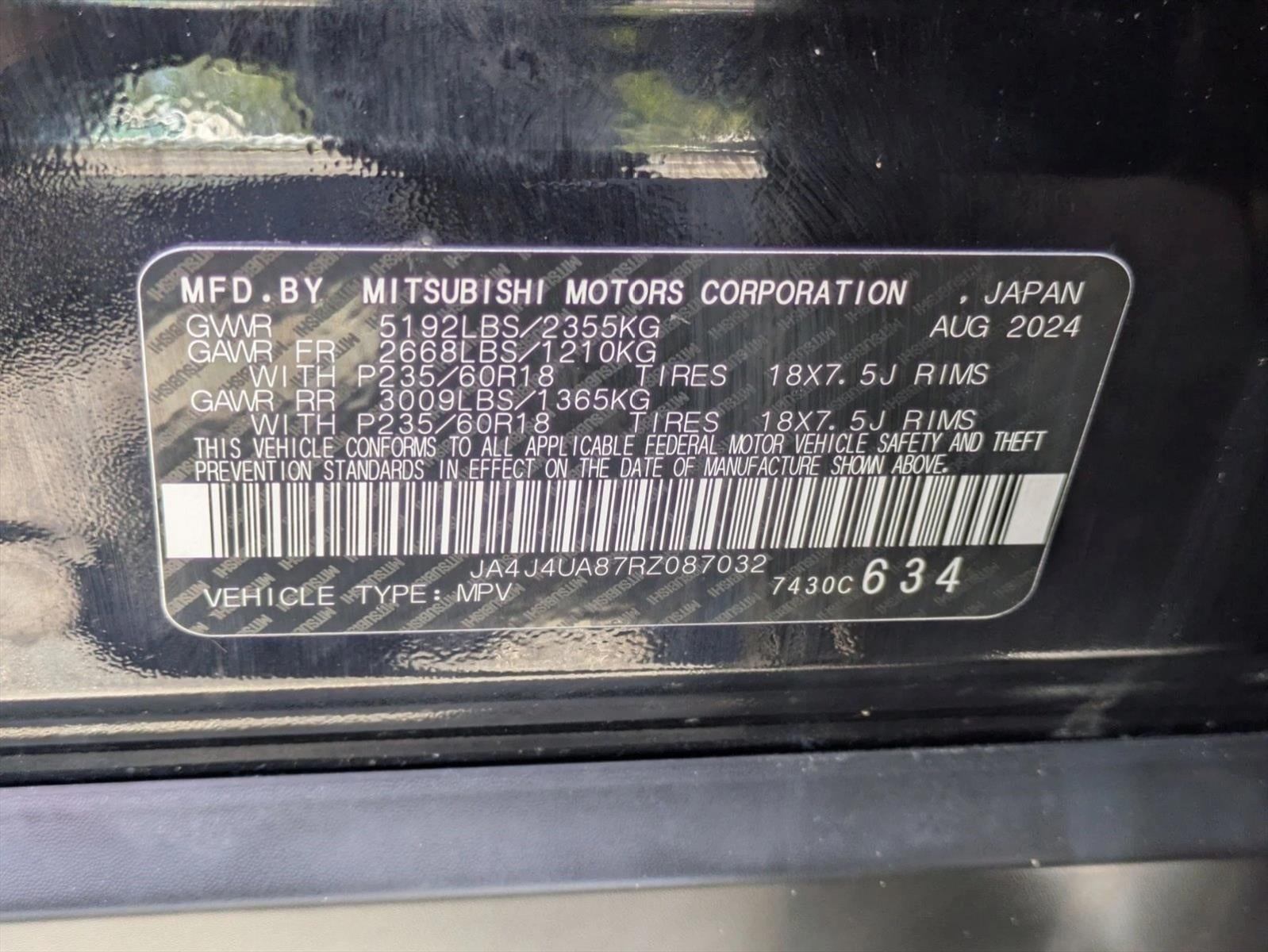 2024 Mitsubishi Outlander ES 2.5 S-AWC