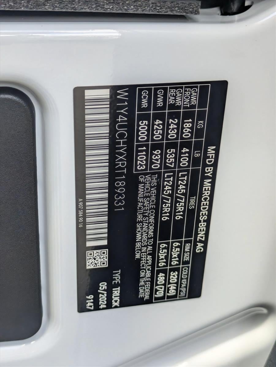 2024 Mercedes-Benz eSprinter 2500 Base
