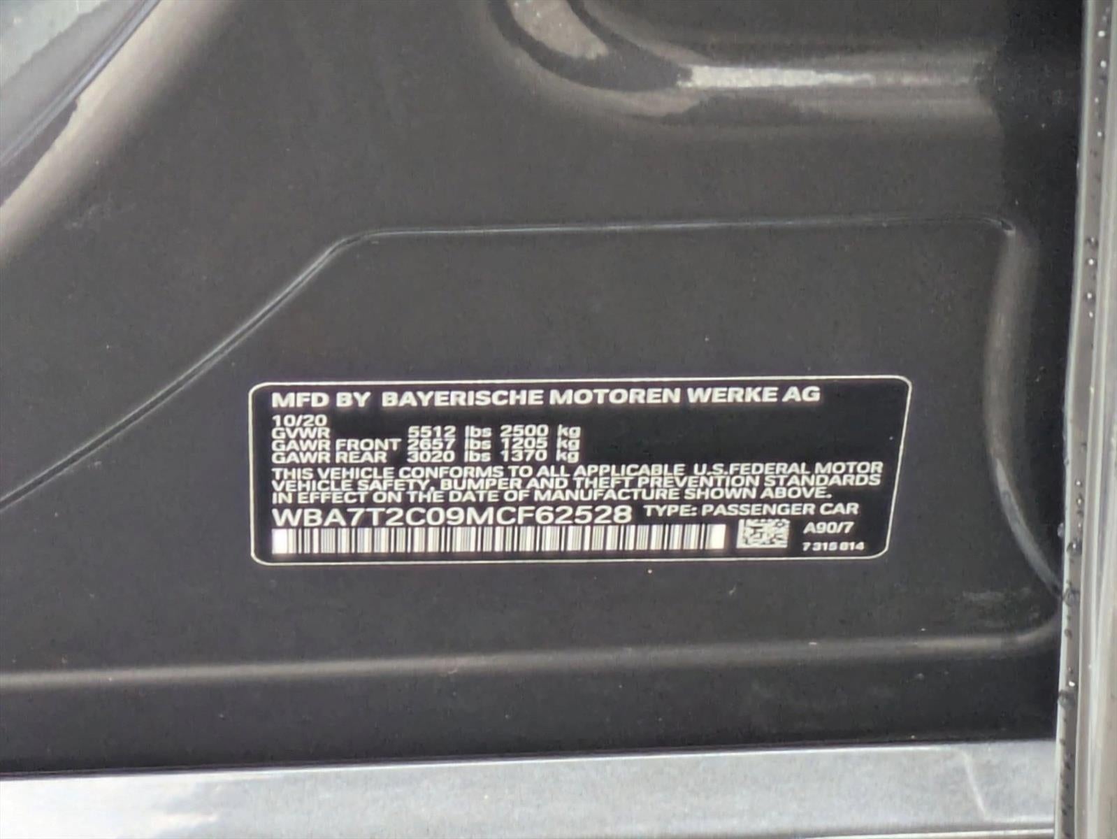 2021 BMW 7 Series 740i