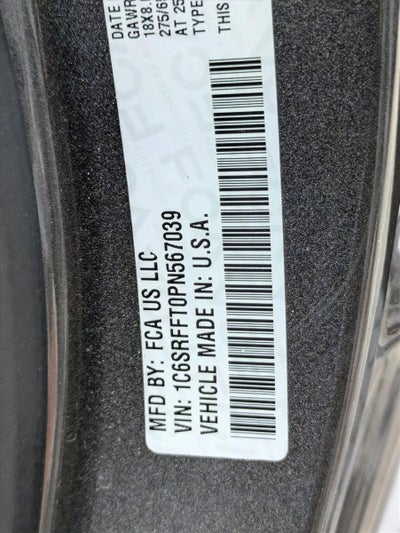 2023 RAM 1500 Big Horn 4x4 Crew Cab 5'7" Box