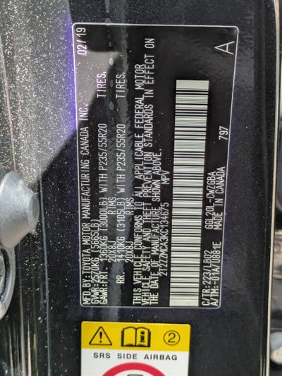 2019 Lexus RX 350 FWD