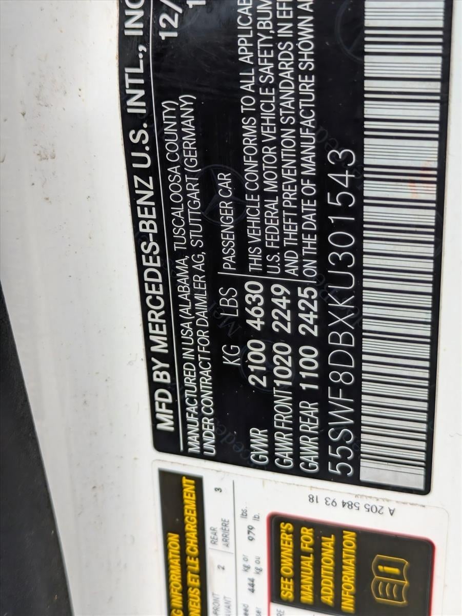 2019 Mercedes-Benz C-Class C 300 Sedan