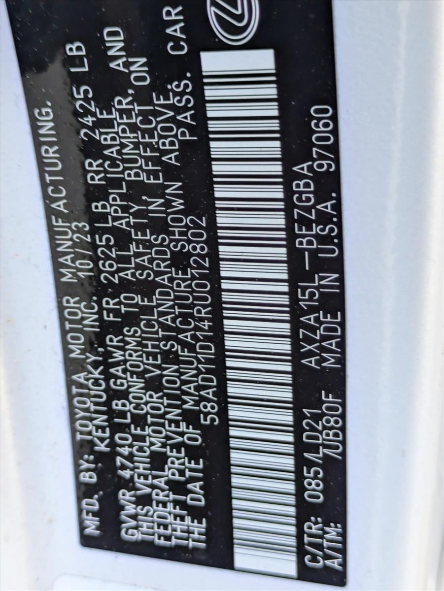 2024 Lexus ES 250 AWD