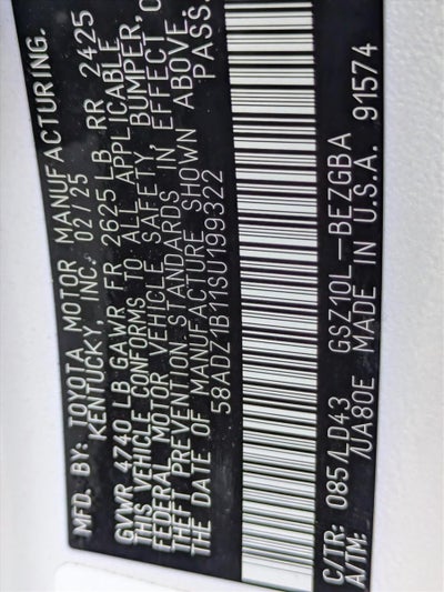 2025 Lexus ES 350 FWD