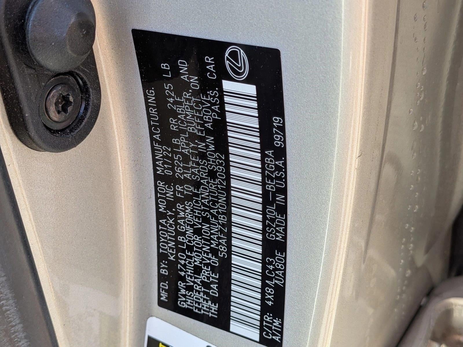 2022 Lexus ES 350 Ultra Luxury FWD