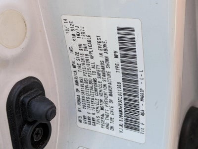 2015 Honda CR-V Touring 2WD