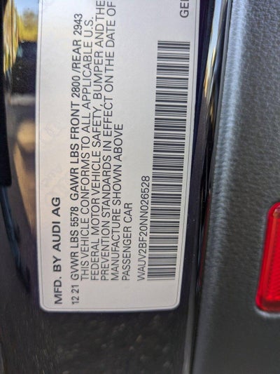 2022 Audi A7 Prestige 55 TFSI quattro