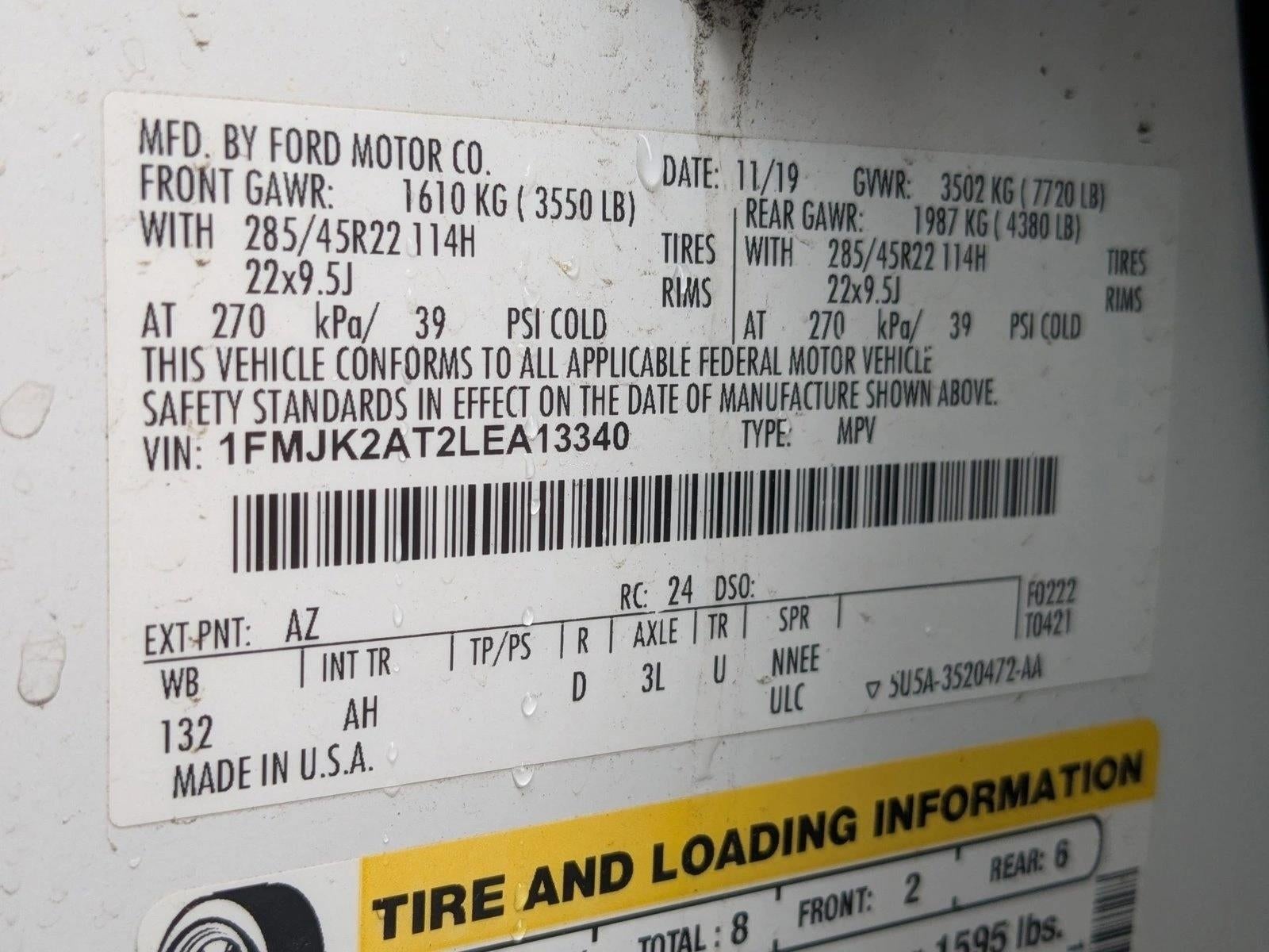 2020 Ford Expedition Max Limited 4x4