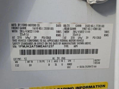 2021 Ford Expedition Max Limited 4x4