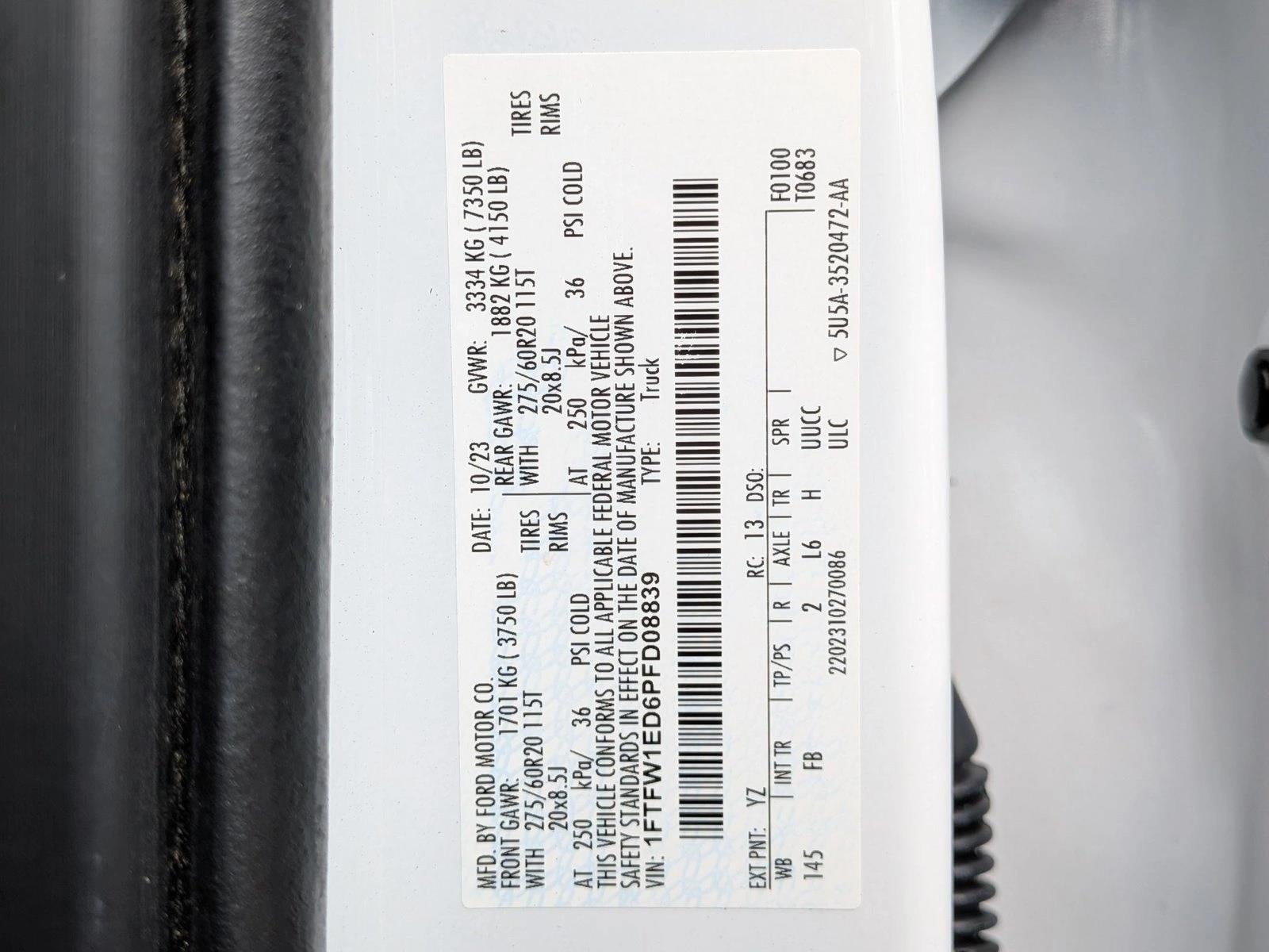 2023 Ford F-150 XLT 4WD SuperCrew 5.5' Box