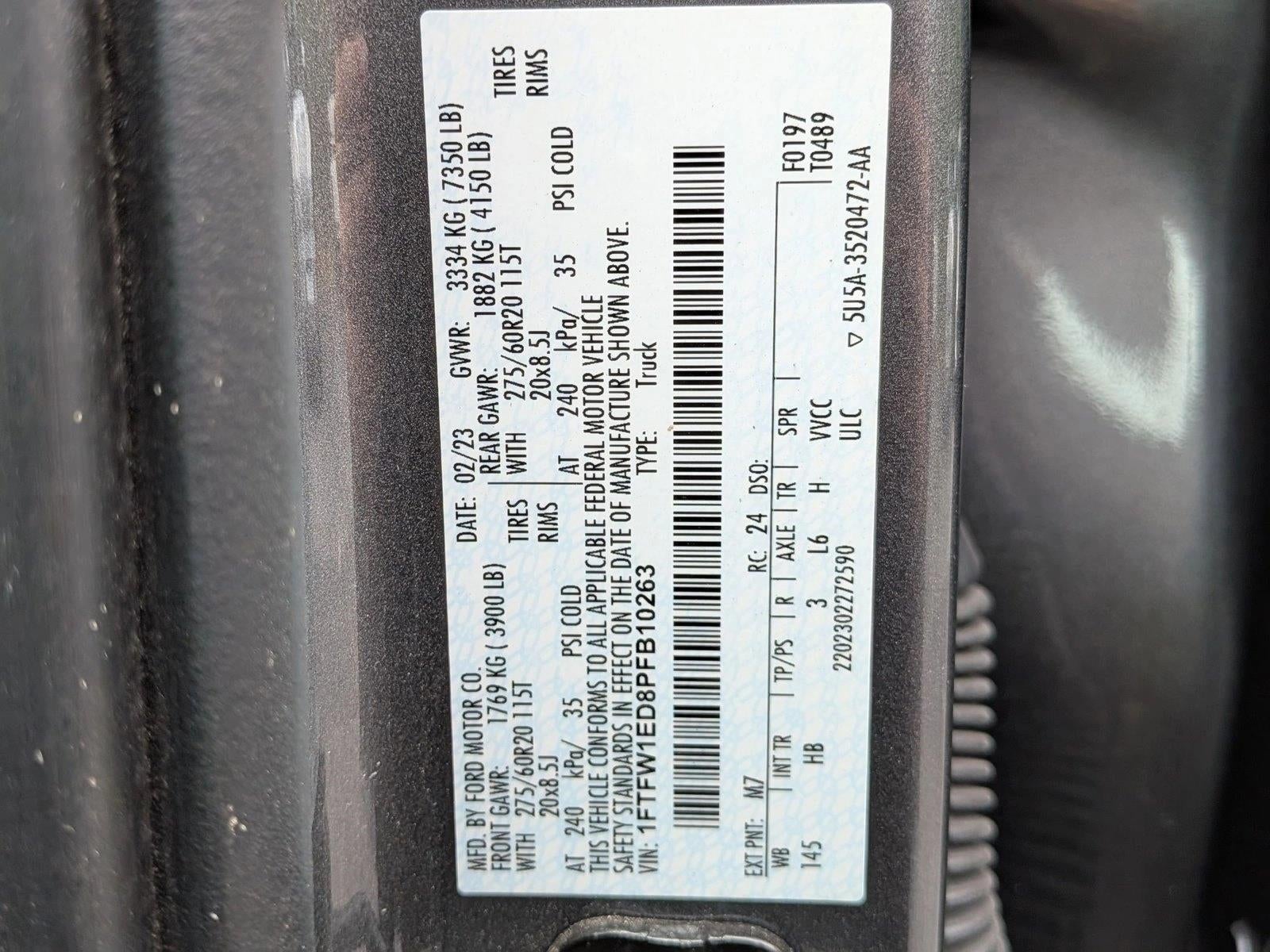 2023 Ford F-150 LARIAT 4WD SuperCrew 5.5' Box