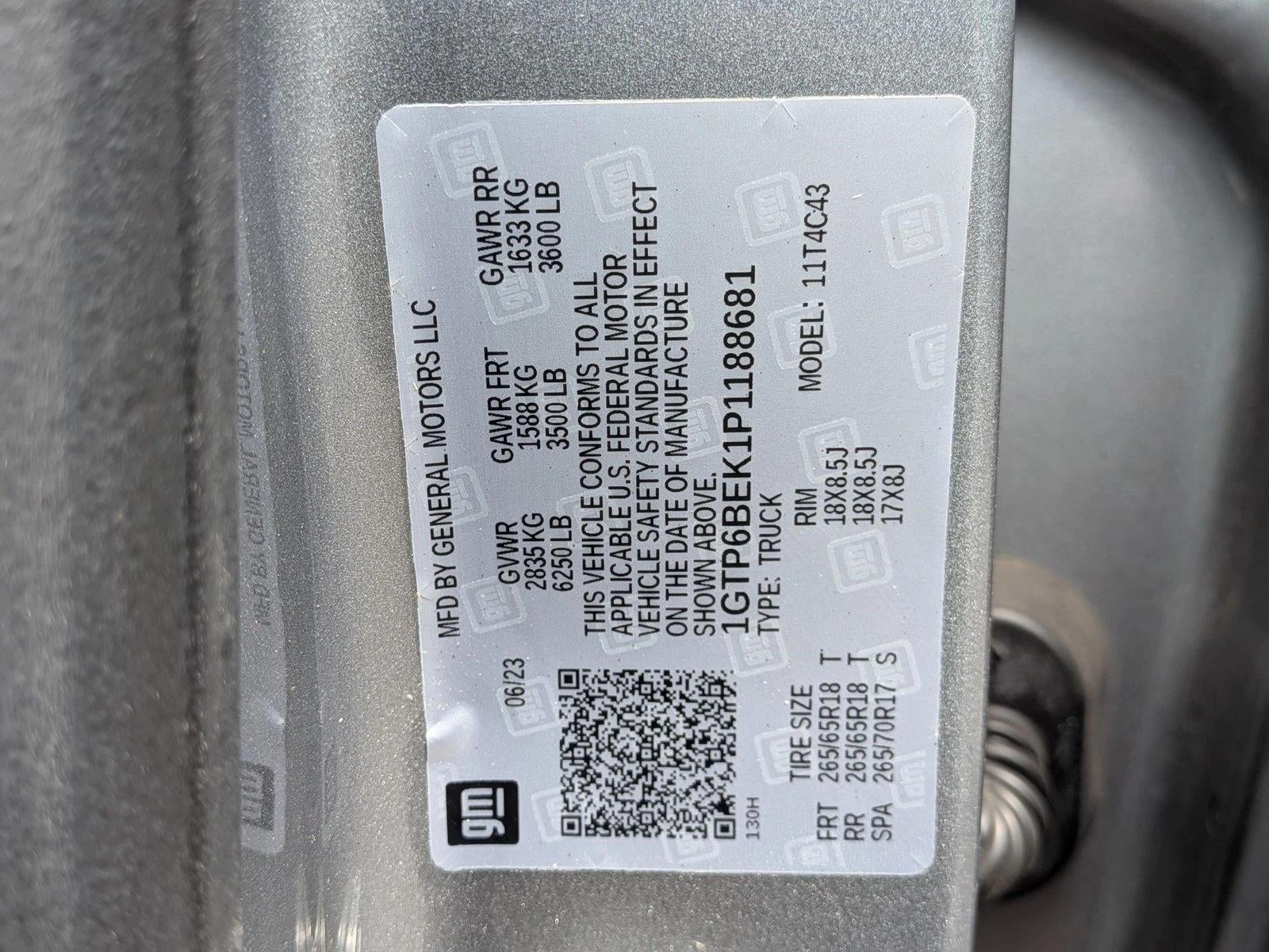 2023 GMC Canyon Crew Cab Short Box 4-Wheel Drive Elevation