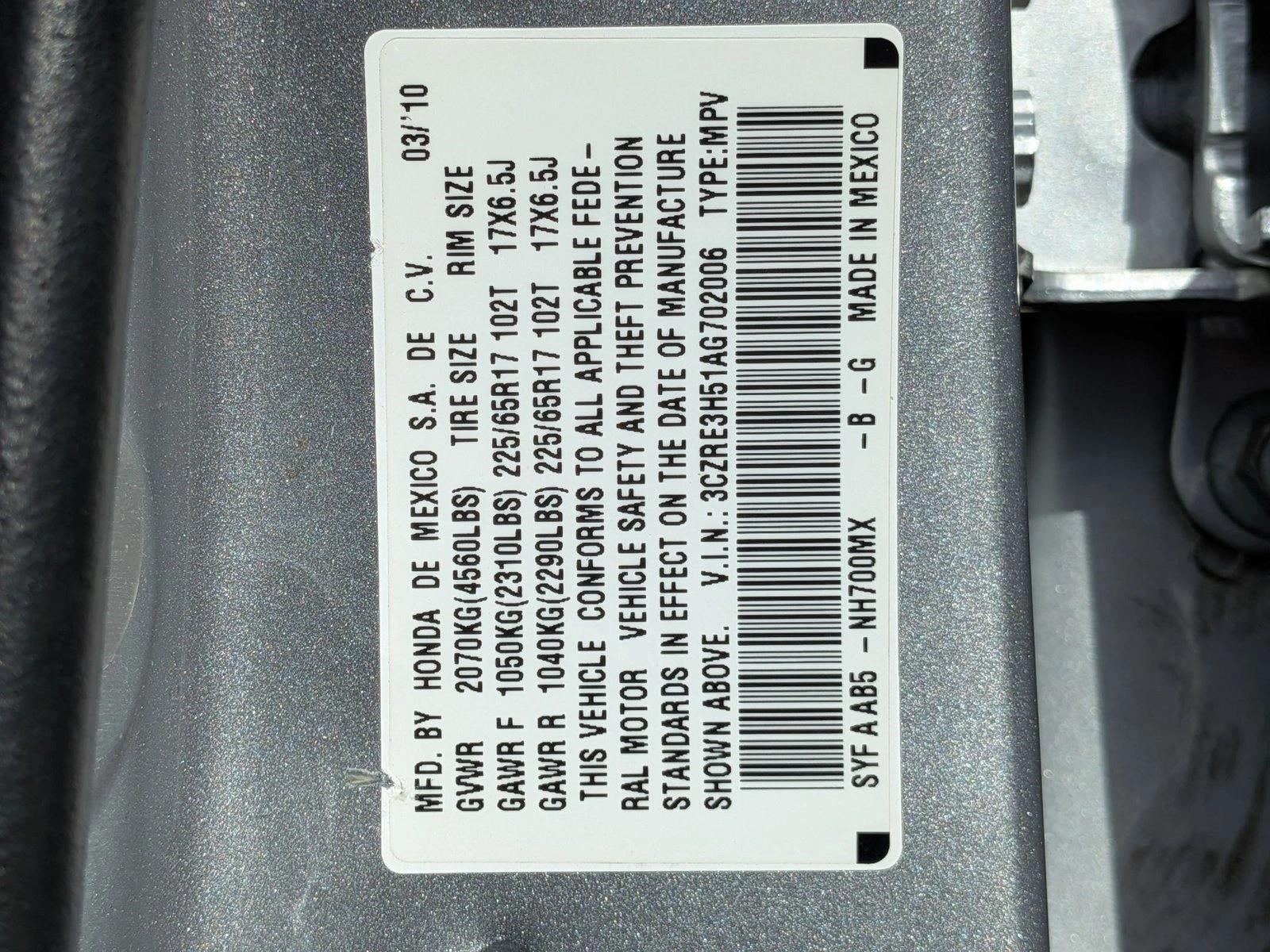 2010 Honda CR-V EX 2WD
