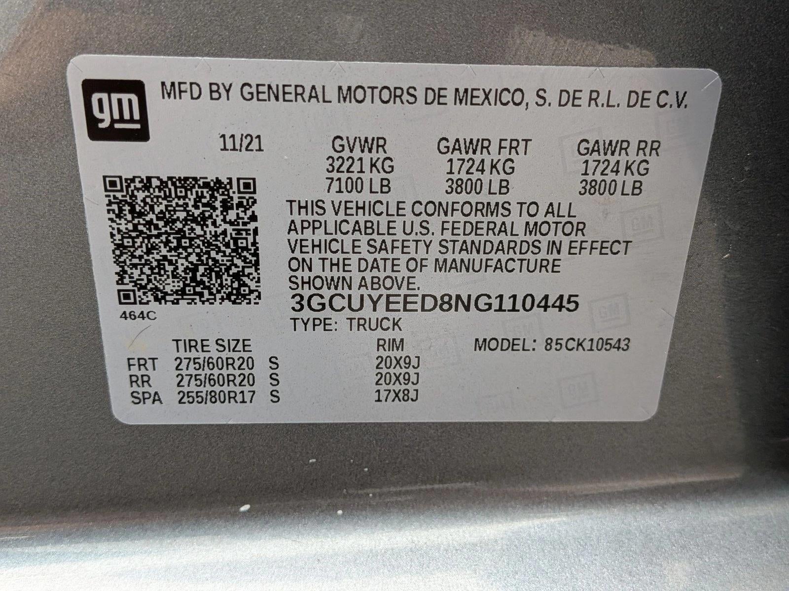 2022 Chevrolet Silverado 1500 LTD Crew Cab Short Box 4-Wheel Drive RST