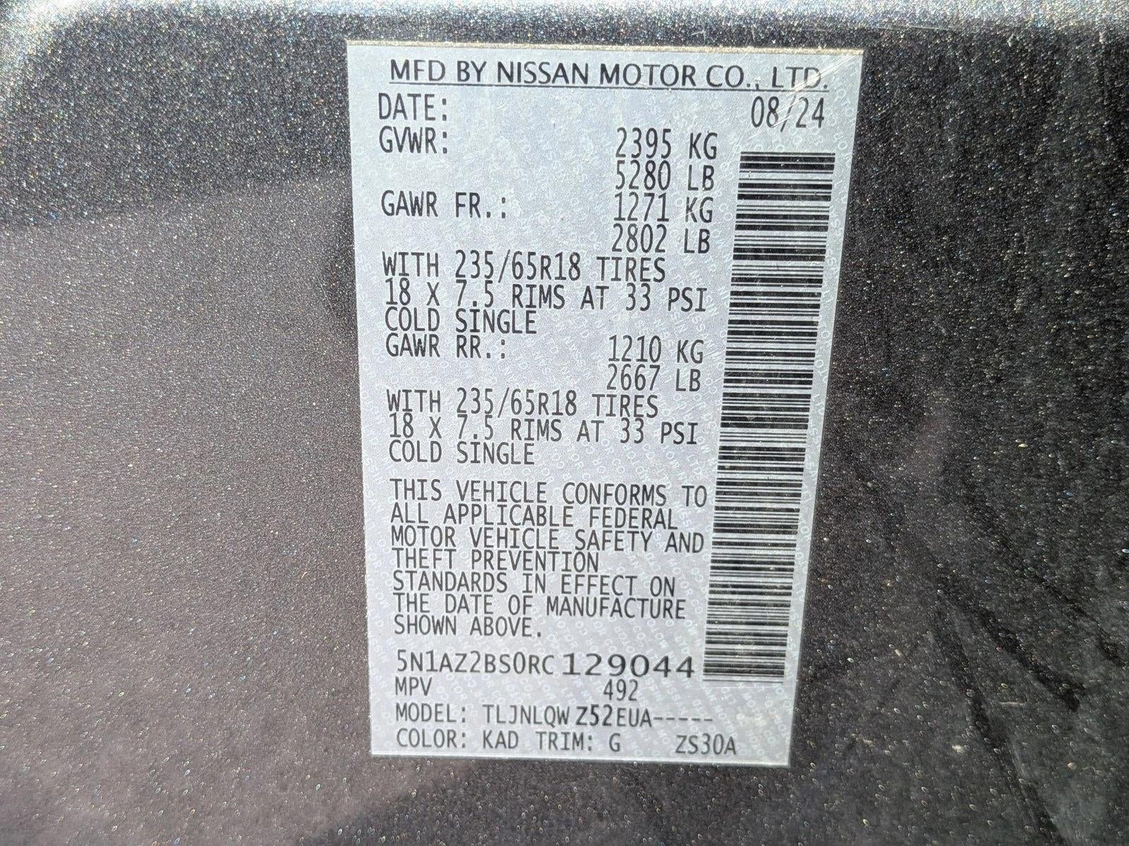 2024 Nissan Murano AWD SV
