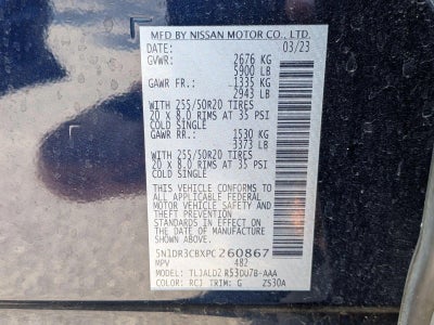 2023 Nissan Pathfinder SL 2WD