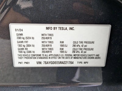 2024 Tesla Model Y Long Range AWD