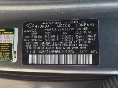 2021 Hyundai PALISADE SE FWD