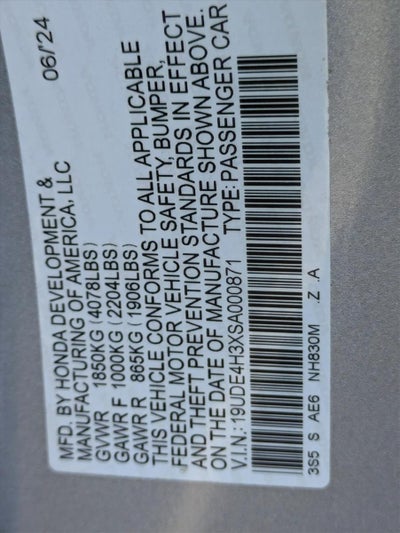 2025 Acura Integra CVT w/A-Spec Package