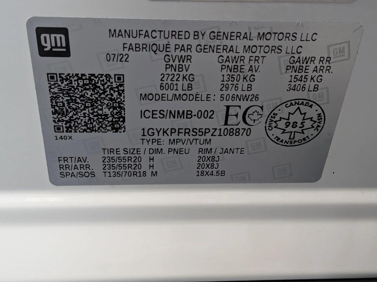 2023 Cadillac XT6 AWD 4dr Premium Luxury