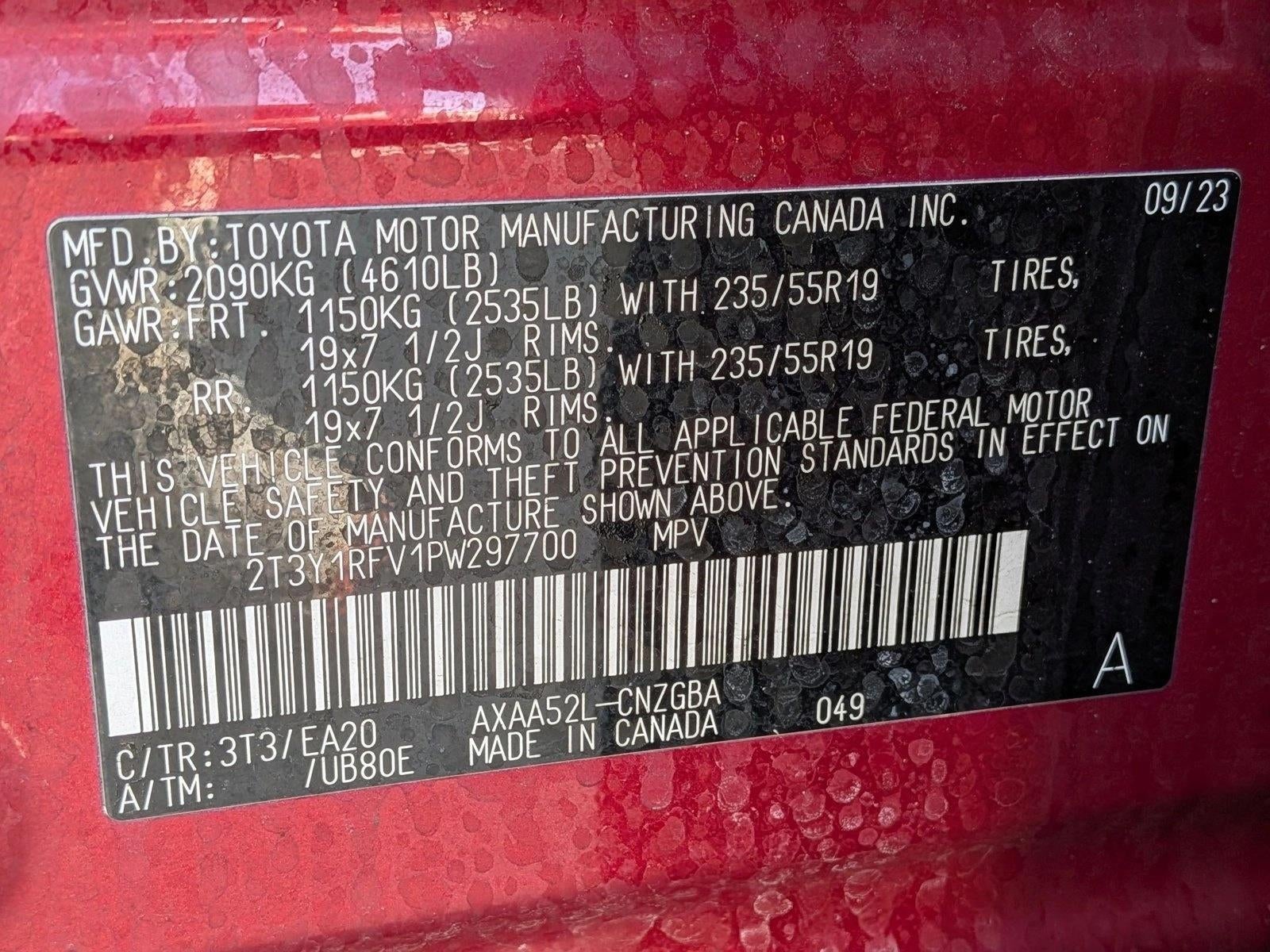 2023 Toyota RAV4 Limited FWD (Natl)