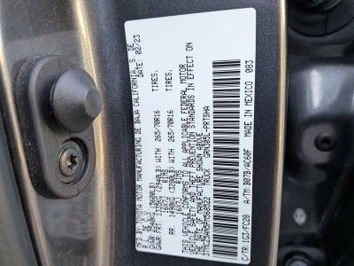 2023 Toyota Tacoma 4WD 4WD Trail Edition Double Cab 5' Bed V6 AT (Natl)