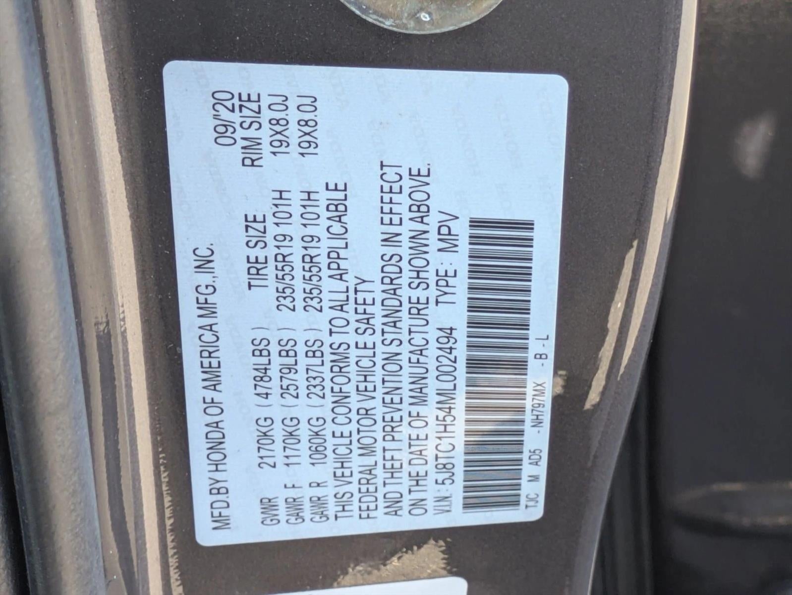 2021 Acura RDX FWD w/Technology Package