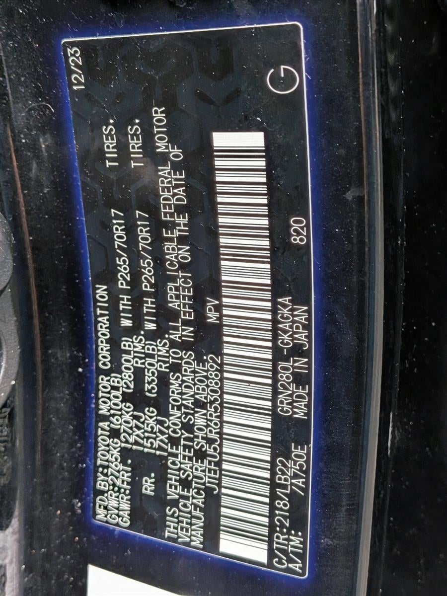 2024 Toyota 4Runner SR5 Premium 2WD (Natl)