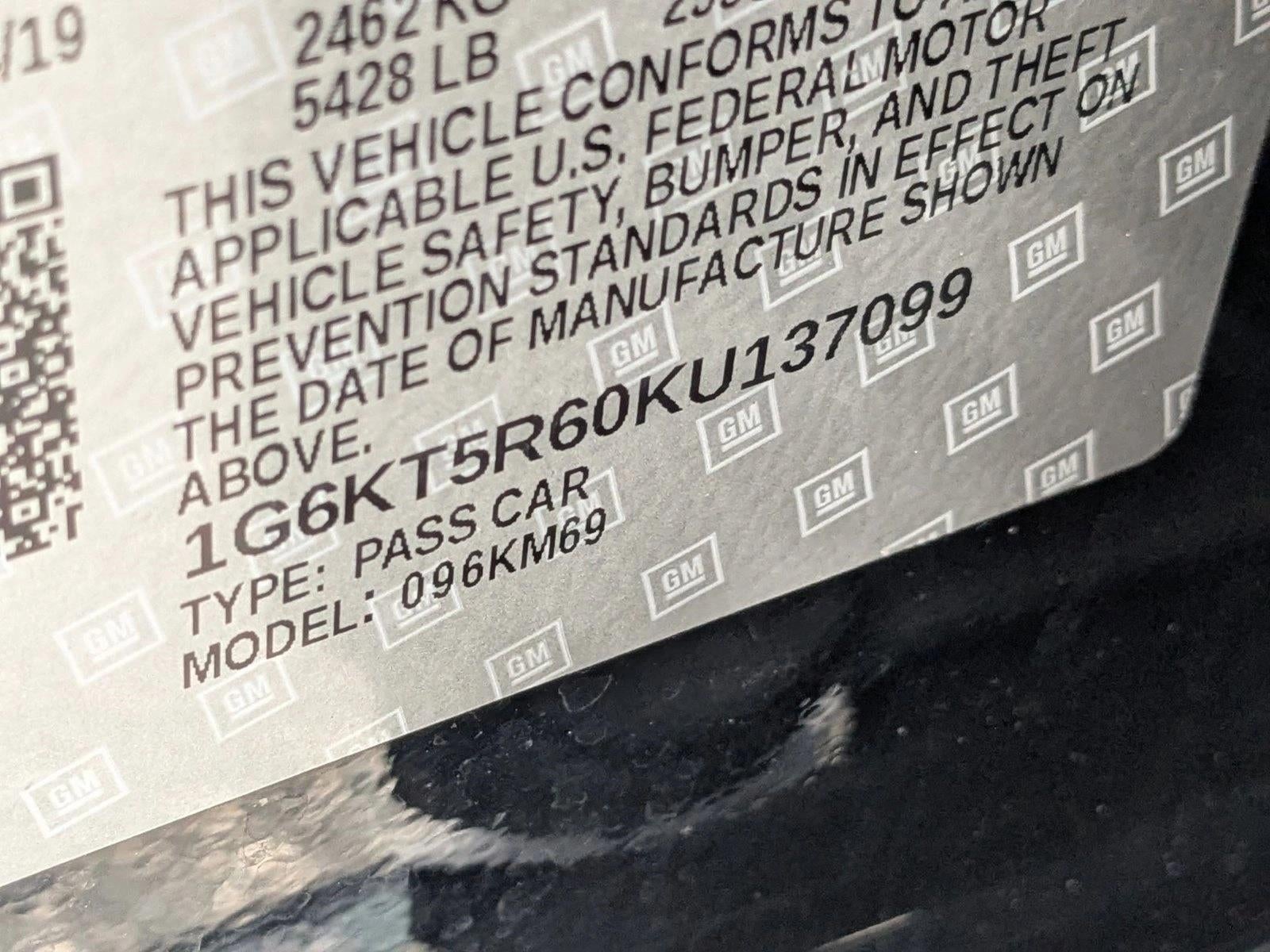2019 Cadillac CT6 4dr Sdn 3.0L Turbo Platinum AWD