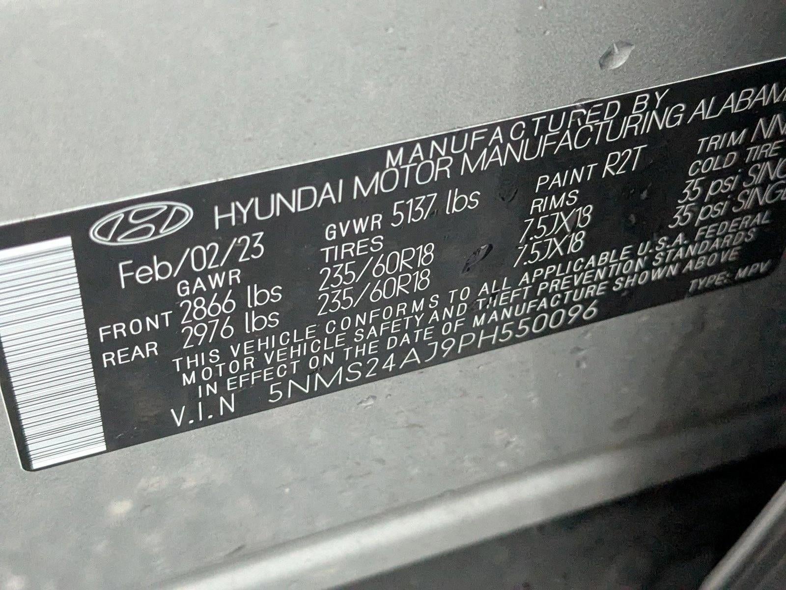 2023 Hyundai SANTA FE SEL FWD