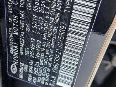 2018 Hyundai TUCSON Limited FWD