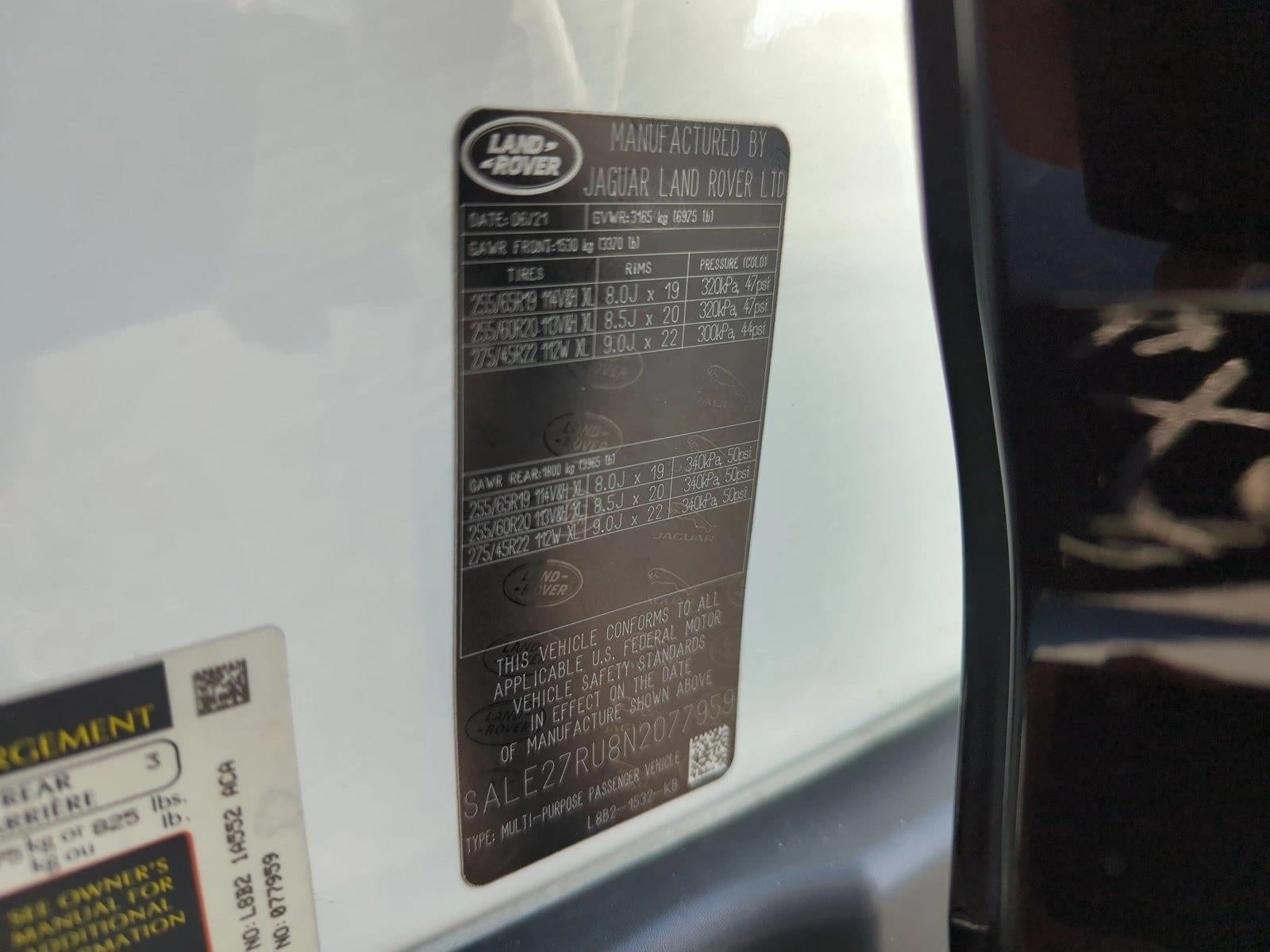 2022 Land Rover Defender 110 X-Dynamic SE AWD