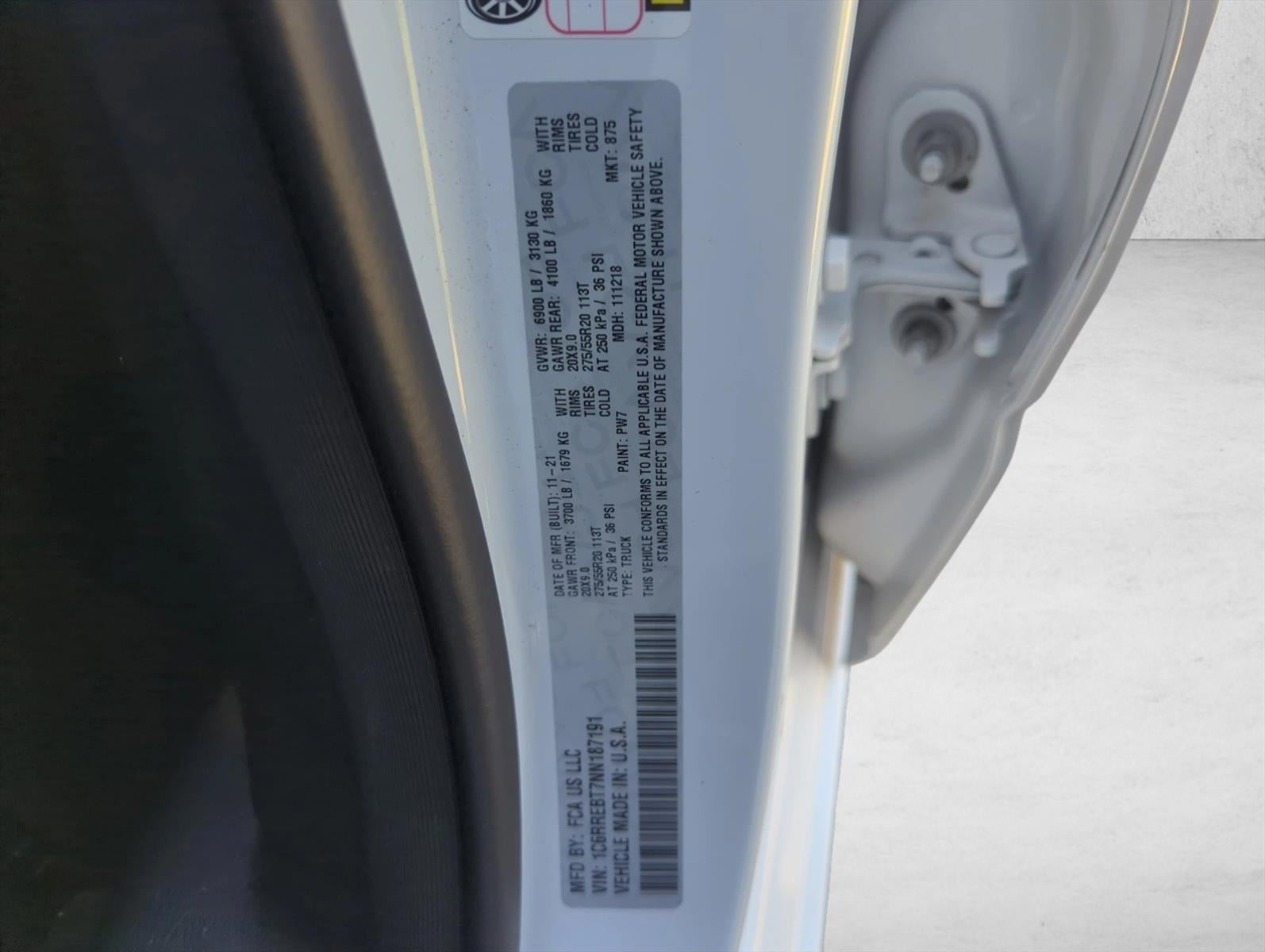 2022 RAM 1500 Big Horn 4x2 Quad Cab 6'4" Box