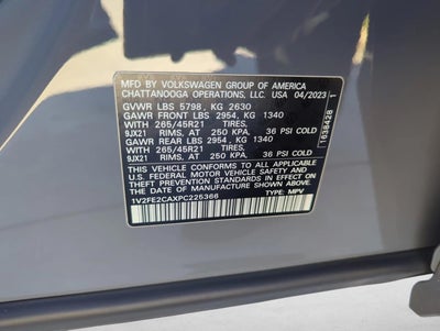 2023 Volkswagen Atlas Cross Sport 3.6L V6 SEL Premium R-Line 4MOTION