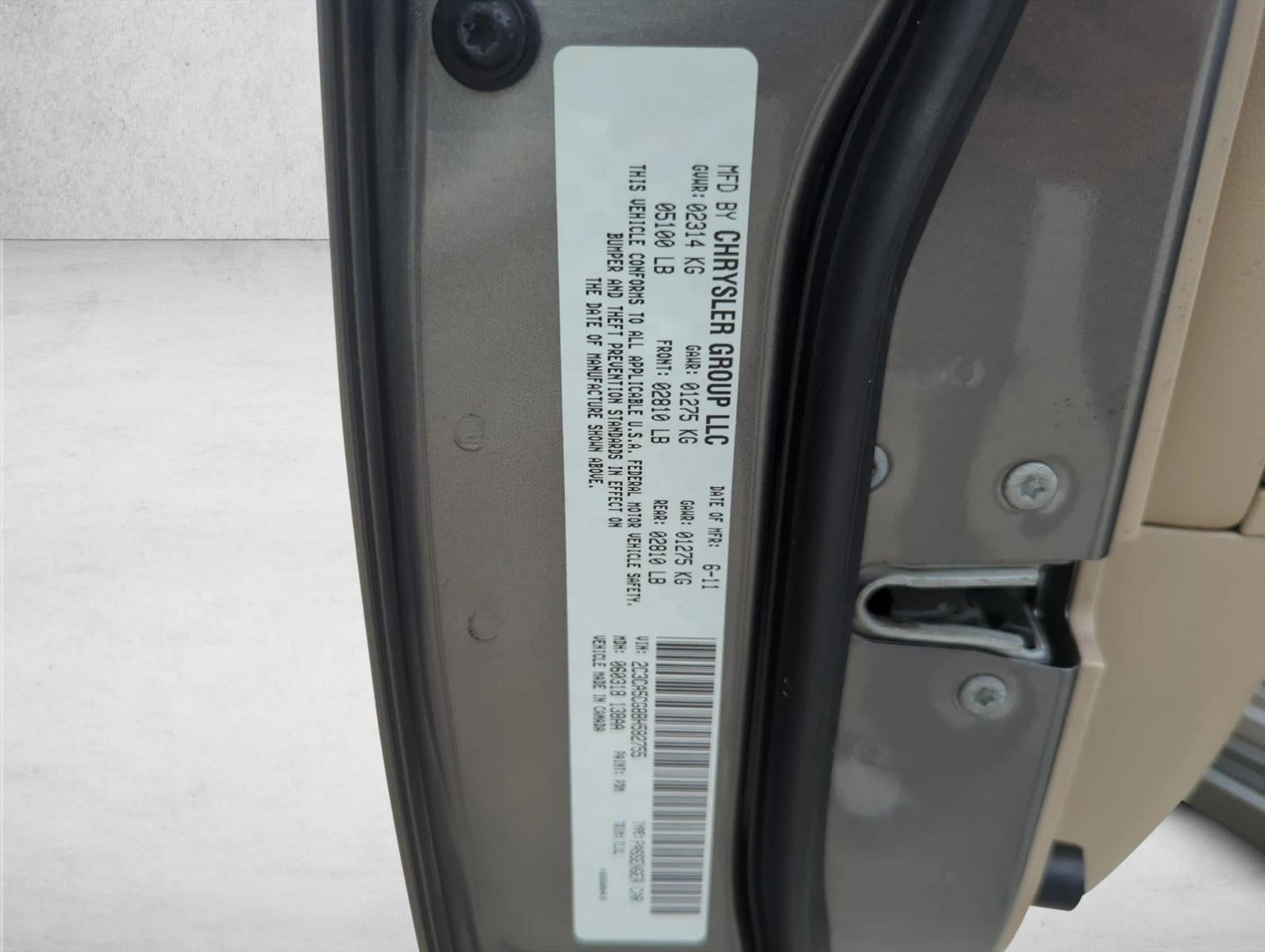 2011 Chrysler 300 4dr Sdn Limited RWD