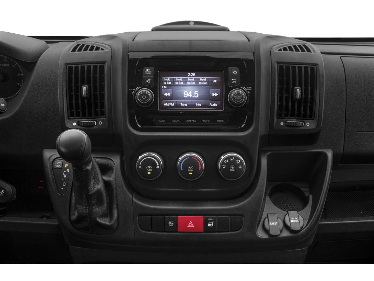 2019 RAM ProMaster Cargo Van 1500 Low Roof 136" WB