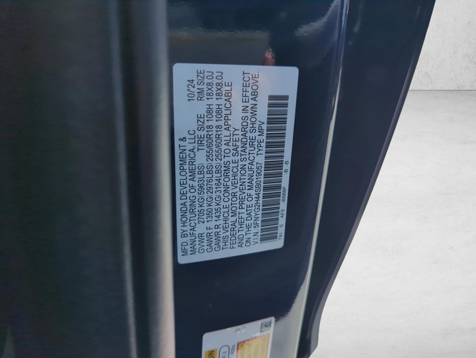 2025 Honda Pilot EX-L 2WD
