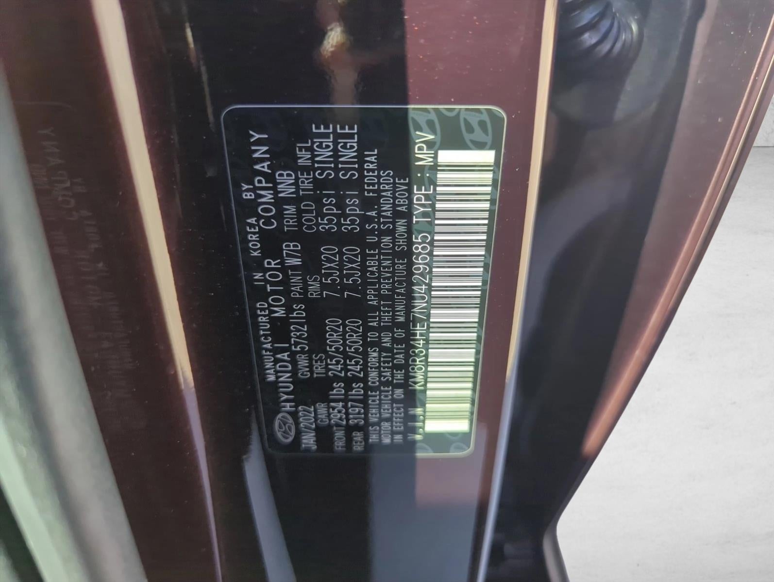 2022 Hyundai PALISADE SEL FWD