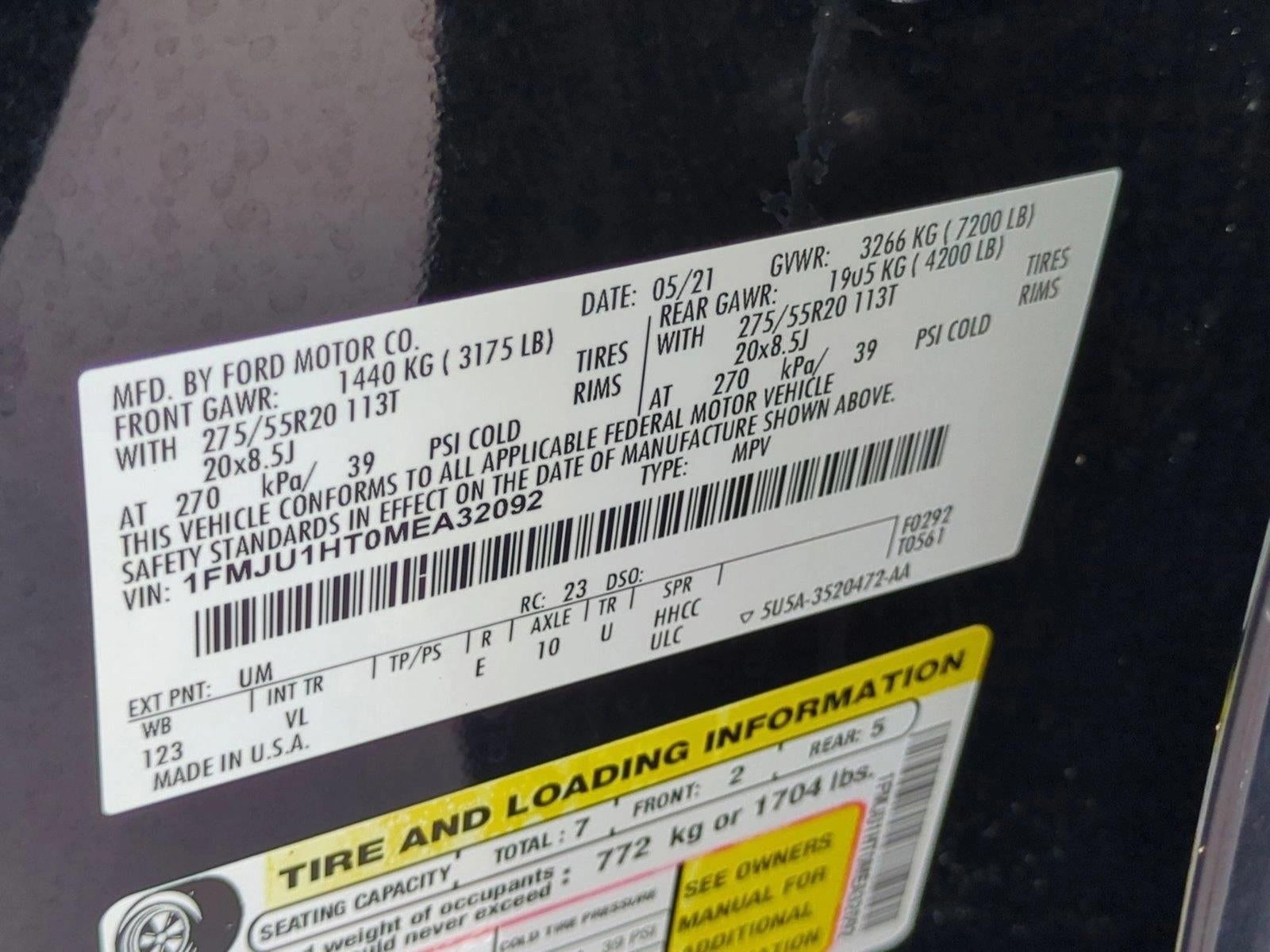 2021 Ford Expedition XLT 4x2