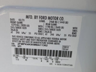 2021 Ford Edge Titanium AWD