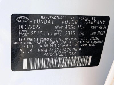 2023 Hyundai SONATA SEL Plus 1.6T