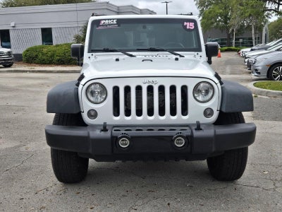 2015 Jeep Wrangler Unlimited 4WD 4dr Sport