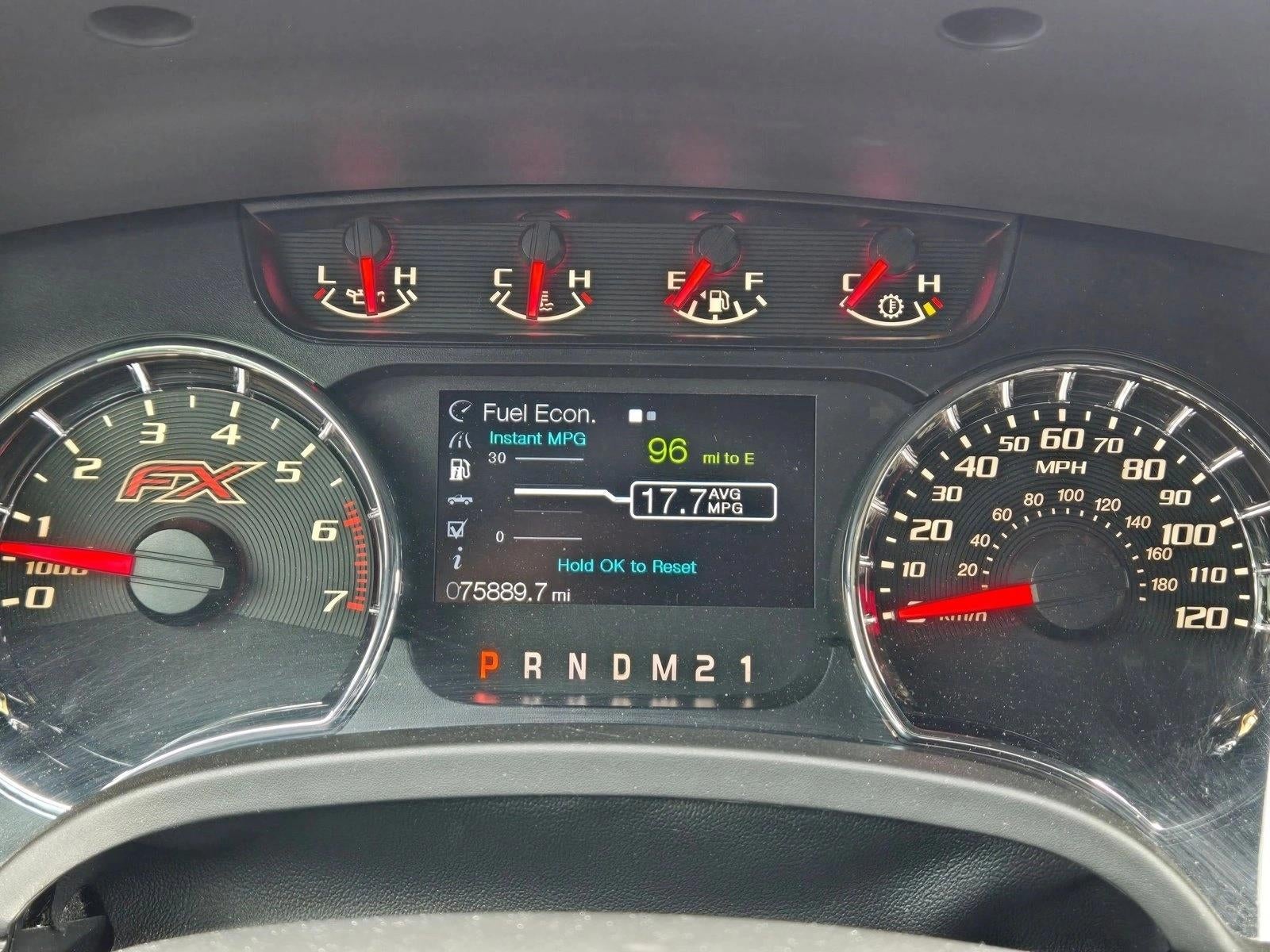 2013 Ford F-150 4WD SuperCrew 5-1/2 Ft Box FX4