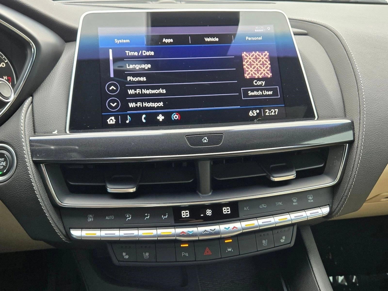 2022 Cadillac CT5 4dr Sdn Premium Luxury