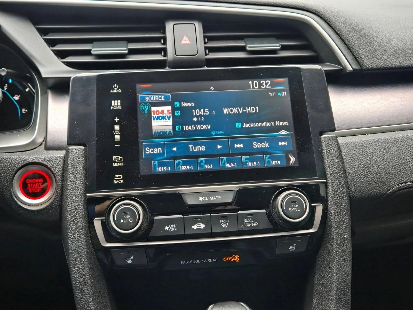 2018 Honda Civic Sedan EX-L CVT with Navigation