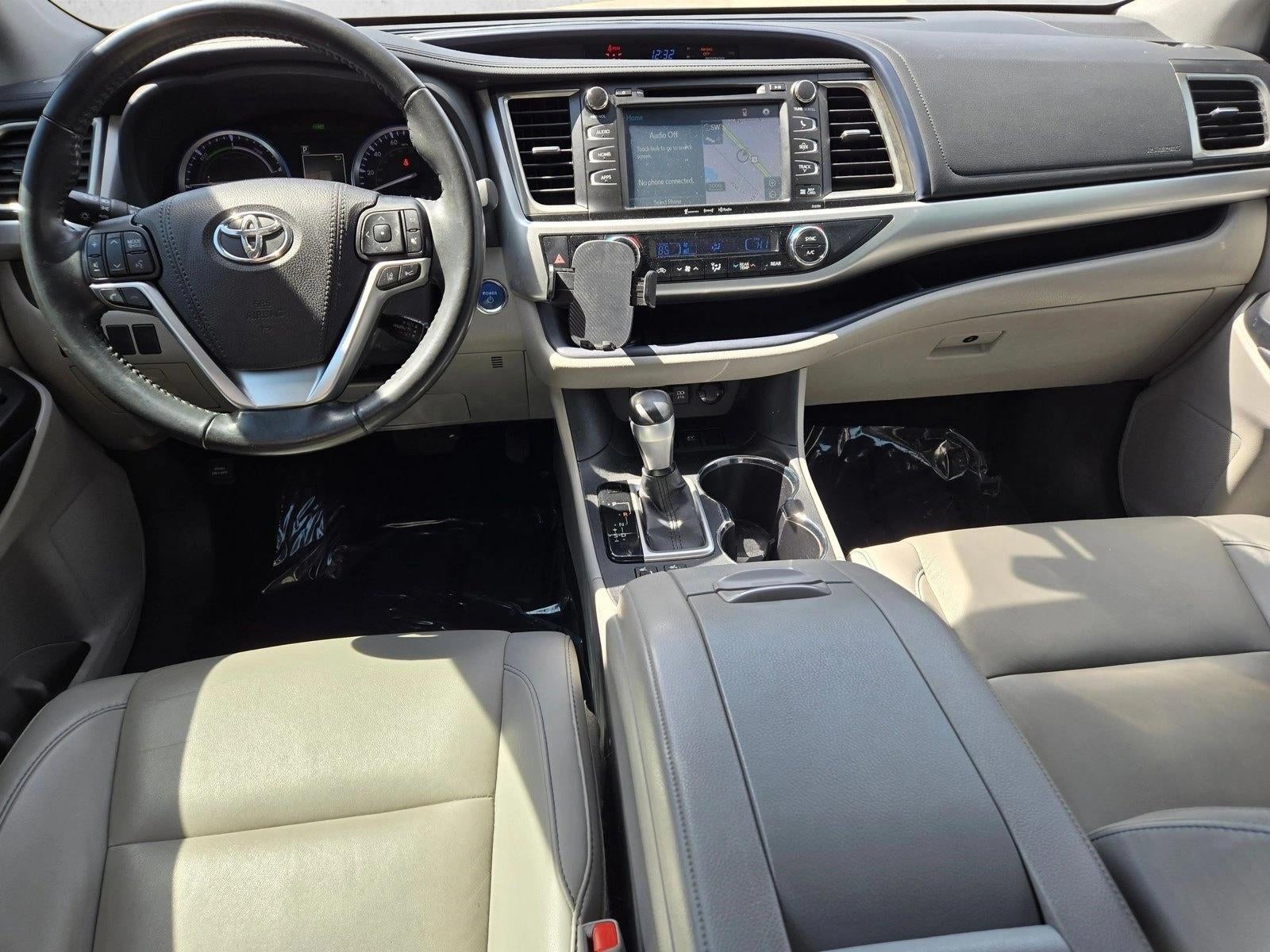 2019 Toyota Highlander Hybrid XLE V6 AWD (Natl)