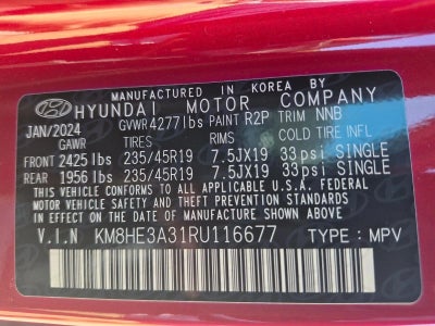 2024 Hyundai KONA Limited FWD