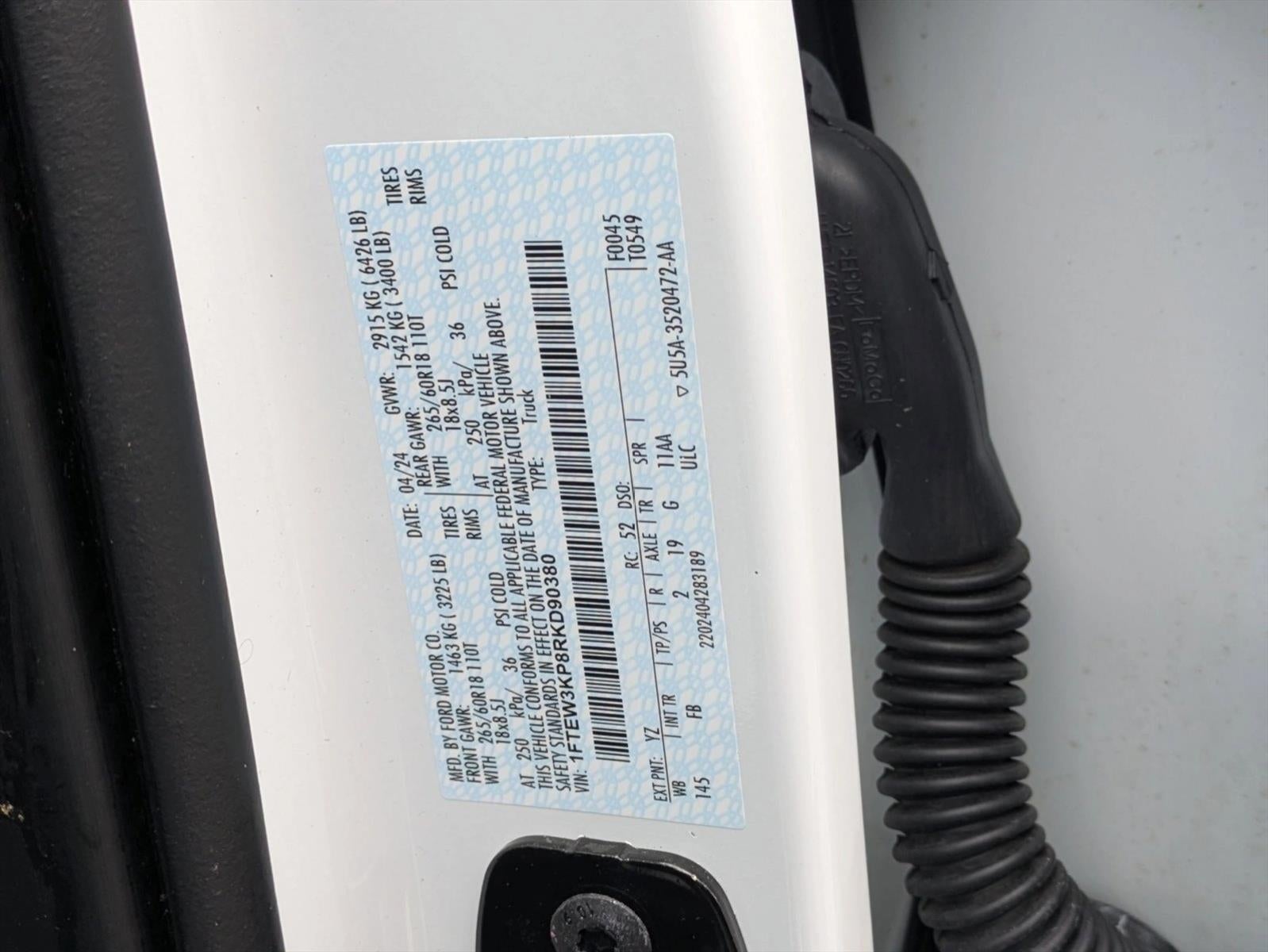 2024 Ford F-150 XLT 2WD SuperCrew 5.5' Box