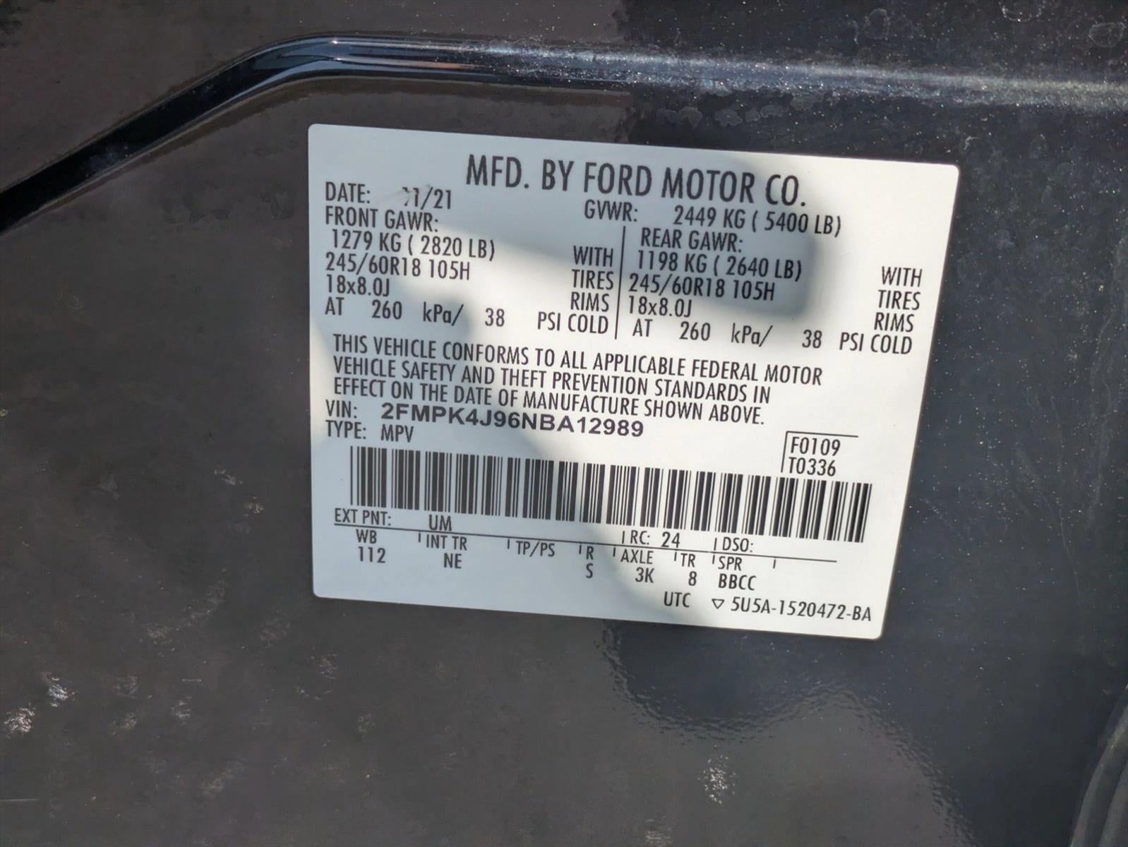 2022 Ford Edge SEL AWD