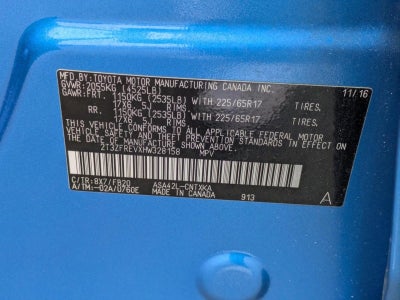 2017 Toyota RAV4 LE FWD (GS)